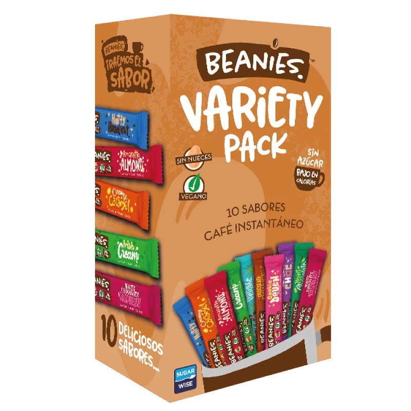 variety pack surtido sachet cafe beanies